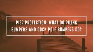 What do piling bumpers and dock pole bumpers do?